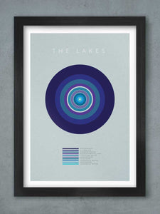Northern Line A3 Framed
